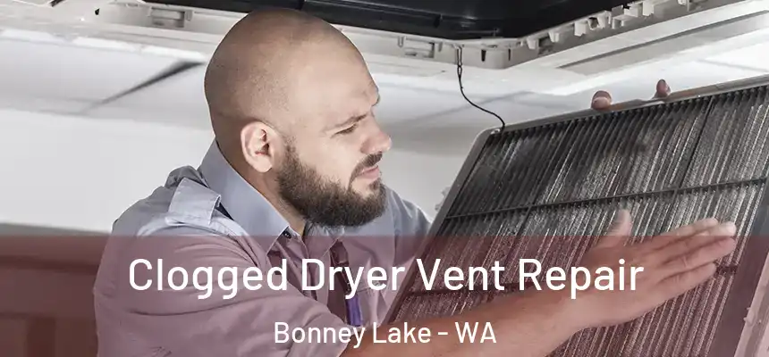  Clogged Dryer Vent Repair Bonney Lake - WA
