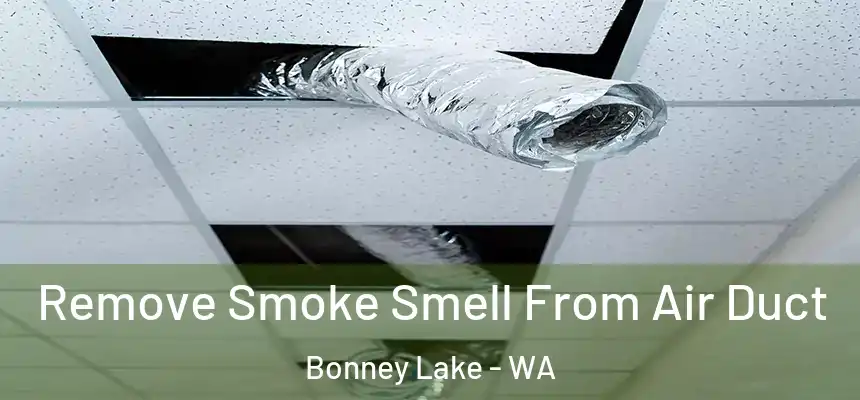 Remove Smoke Smell From Air Duct Bonney Lake - WA
